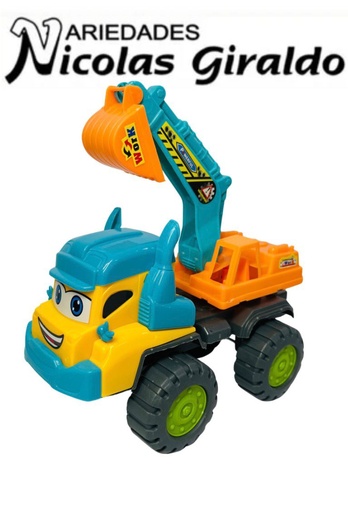 [CA1116] Carro constructor fino grande retro 