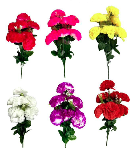 [PT22511] Flor ramo pompom x10 surtida