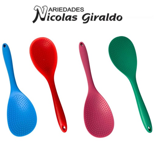 [PT25182] Cuchara arrocera silicona color 