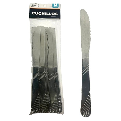[HQ122] Cuchillo trinchar x12 