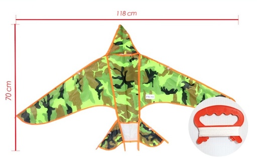 [PTF-444] Cometa avion color pequeño 68X120 (JD3686)