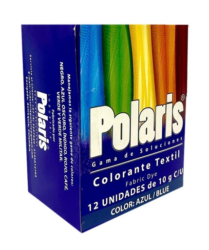 [242209] Tinte ropa polaris azul caja x12 