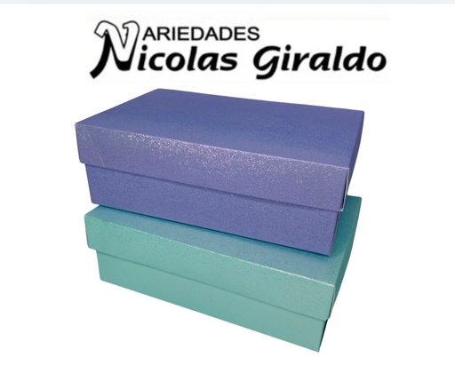 [MF12390] Caja regalo mediana metalizada sin mensaje 