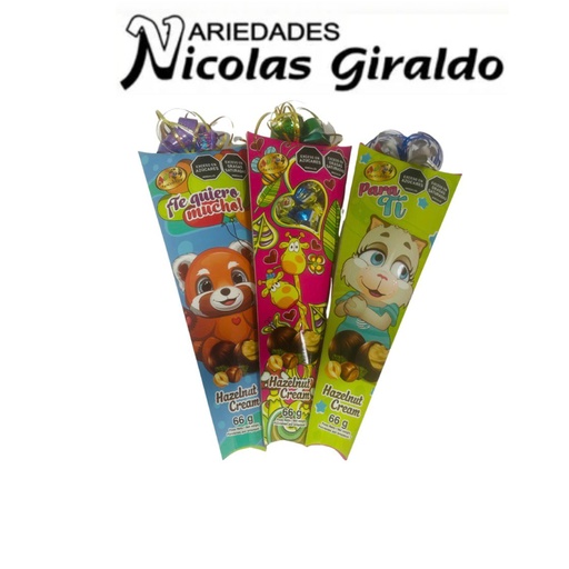 [E91-CH] Chocolate adro cono surtido