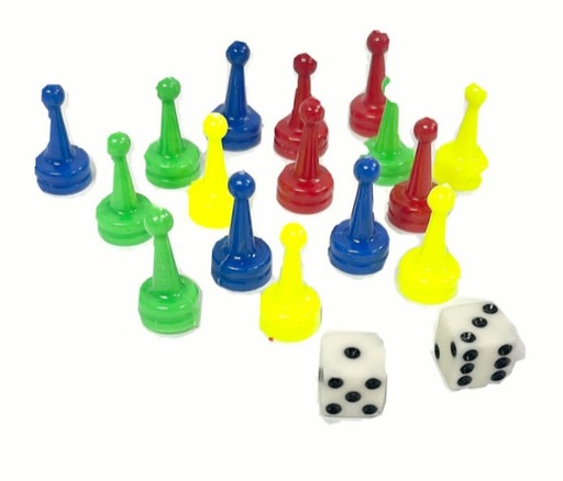 [13-FICHA] Fichas parques de lujo x4 puestos  