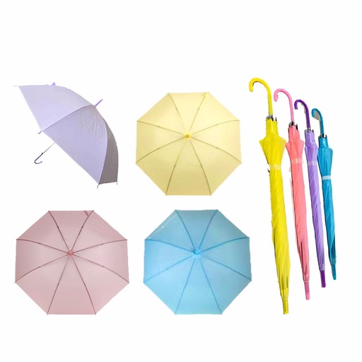 [PT20158] (SE1351)Sombrilla infantil plastica fondo entero 