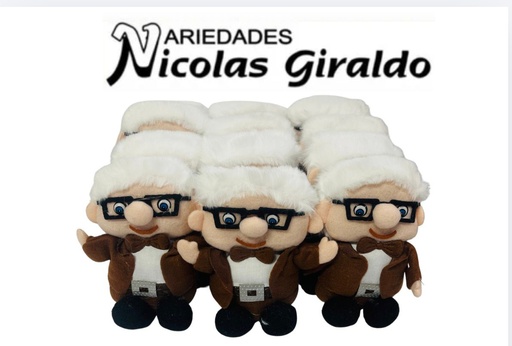 [DSB-490-1] Peluche viejitos hombre mini x12 unidades