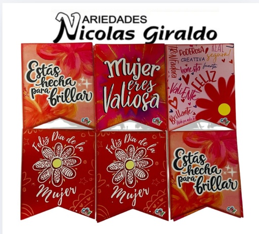 [MF12361V2663] Letrero banderin cmf 