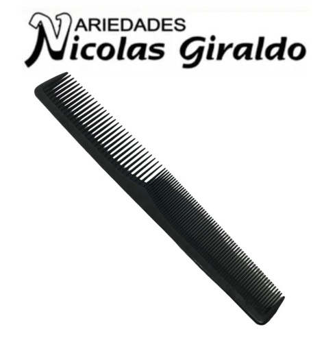 [WP613] Peine negro largo PQT X12 