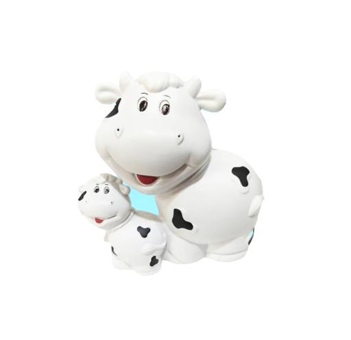 [DPQ-210] Alcancia plastica vaca cria