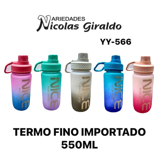 [YY-566] @Termo fino importado 550ml 
