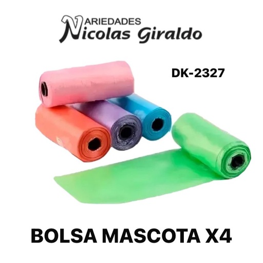 [DK-2327] (SE7921)Bolsa mascota x4