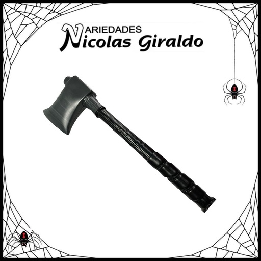 [BH-015] Hacha halloween plastica soplada