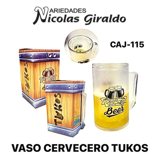 [CAJ-115] Vaso cervecero tukos 