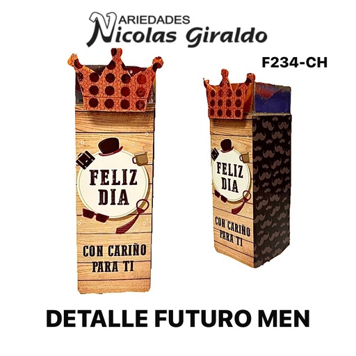 [F234-CH] Detelle futuro men