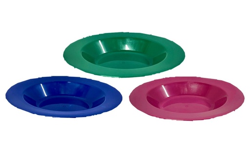 [FH030-PL] Plato plastico semihondo PQTX12 
