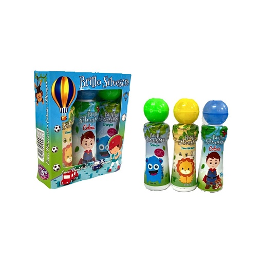 [C-401] Estuche bebe yenny sensual azul x3