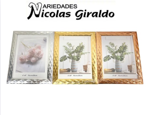 [PT24480] Porta retrato 6x8 acetato 