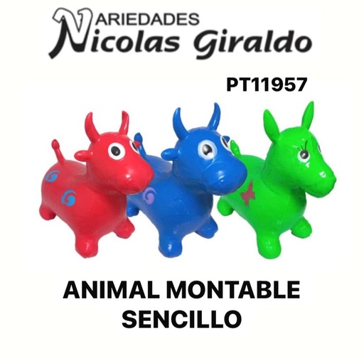 [PT11957] Animal montable sencillo 