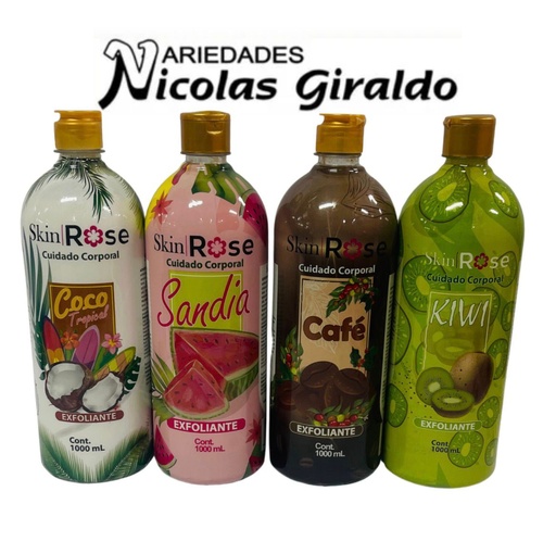 [EXFOX1000] Crema exfoliante skin rose x1000 ml   