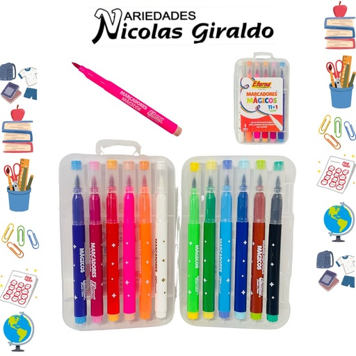 [ET840] Marcador magico x12 eterna 