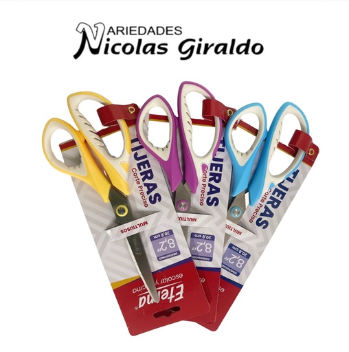 [ET1381] Tijera eterna #8.2  mango color  