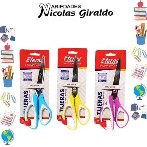 [ET1381] Tijera eterna #8.2  mango color  