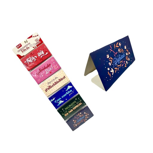 [GR522-FD] Lluvia sobre graficolors x12 feliz día