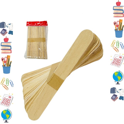 [SE6864] Palos paleta grueso x50 natural