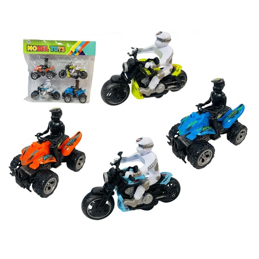 [CA8194] Moto con piloto x4 fina 