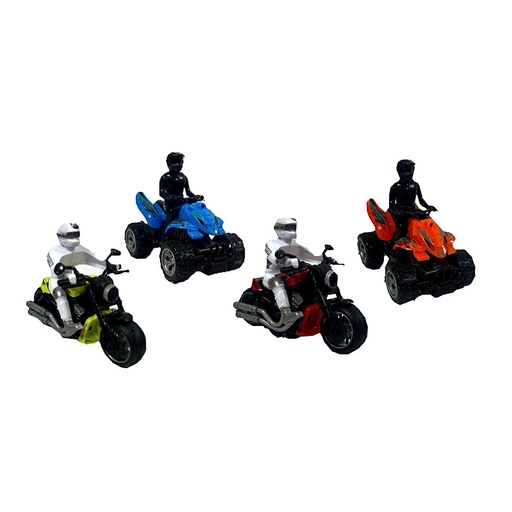[CA8194] Moto con piloto x4 fina 