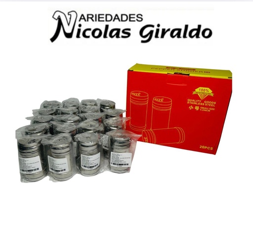 [PT24852] Salero palillero metal cja x20