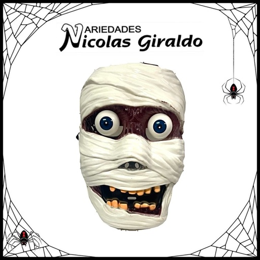 [YM43927-16] Mascara halloween momia ojos 