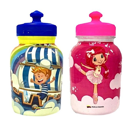 [202037] Termo king con etiqueta tapa push 600ml 