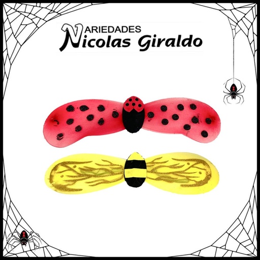 [25WJ-204] @Alas halloween mariquita y avejita 