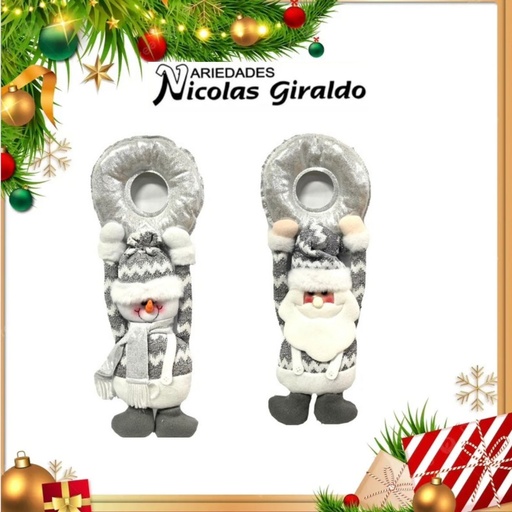 [S2566] @MUÑECO NAVIDAD COUNTRY CUELGA PUERTA  