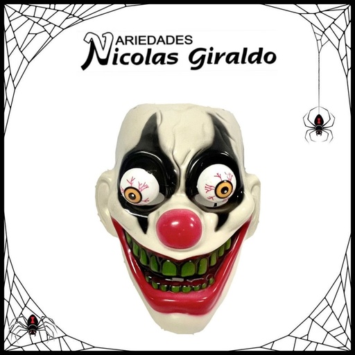 [DK516] @Mascara halloween payaso ojos