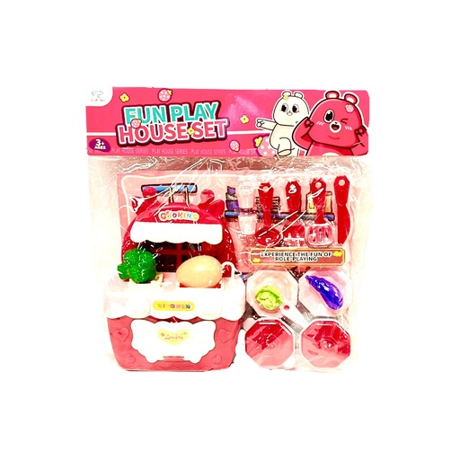 [CA8159] Vajilla infantil bolsa grande fina 