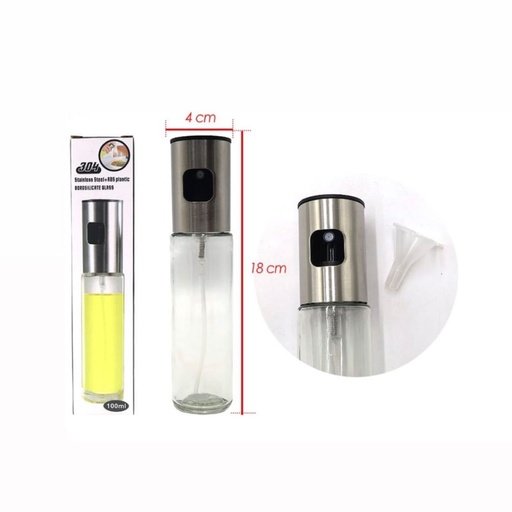 [PTF824] Aceitera vidrio spray x100ml  