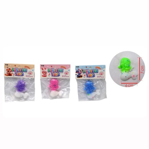 [PTF715] Squizzy mini sirena en bolsa pqt x20