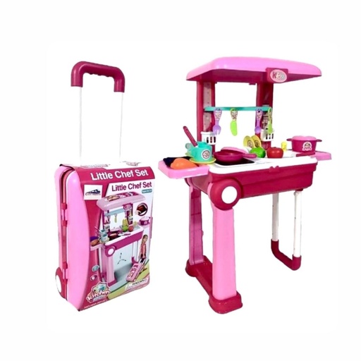 [CA4433] Cosina infantil maleta grande
