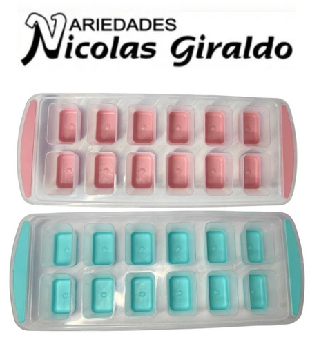 [8019] Cubeta hielo grande fina cuadrada 