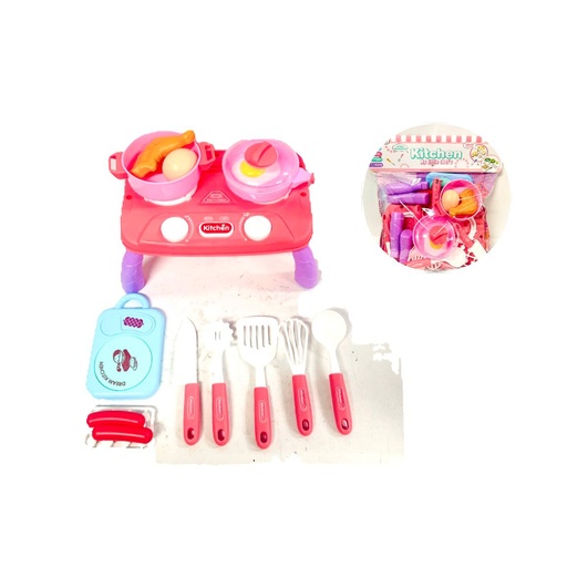 [CA3562] Vajilla infantil fina en bolsa grande
