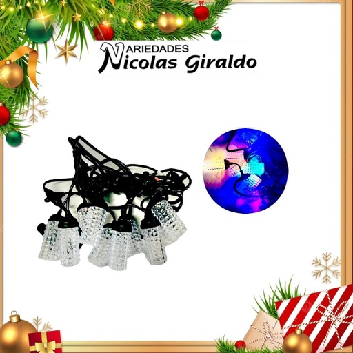 [A3262] @INSTALACION FAROL BURBUJA  X10L MULTICOLOR 