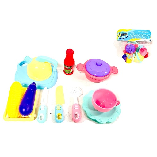 [CA1061] Vajilla infantil fina bolsa 