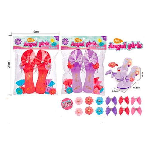 [CA3822] Tacones infantil plastico 