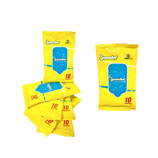 [ET1371] Pañitos humedo suavecito x10 PQT X12 