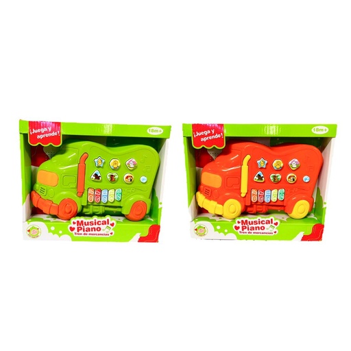 [CA1428] Piano infantil caja forma camion