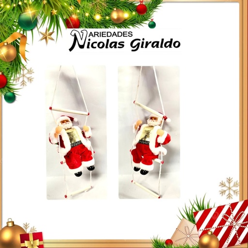 [AL026-220] @PAPA NOEL PILAS MUSICAL COLUMPIO 