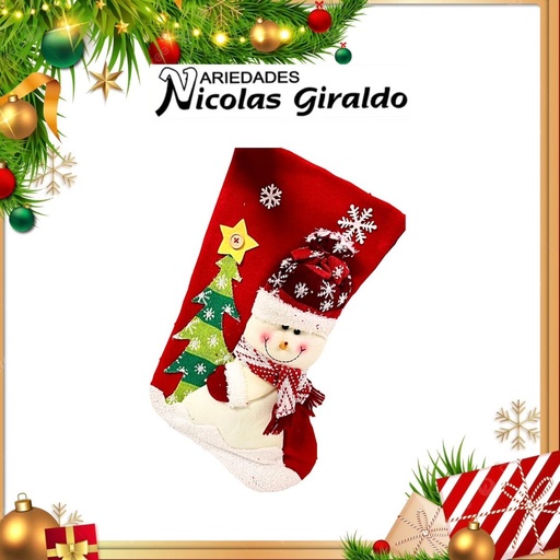 [A0650] @BOTA NAVIDEÑA GRANDE FINA